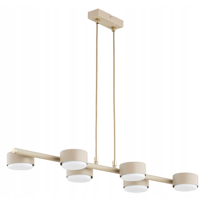 Підвісна лампа Elko-Lighting Mono Ecru, 6 точок світла, GX53