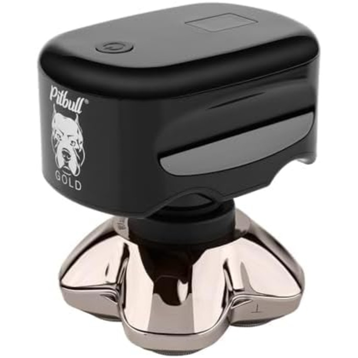 Електричний чоловічий верстат для гоління Skull Shaver Pitbull Gold PRO GX5 для обличчя та голови