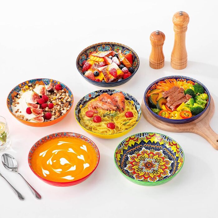 Набір посуду Porzellan Vancasso 18-частинний (6 осіб), Boho стиль, серія KRVI