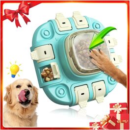Іграшка для собак, інтелектуальна, інтерактивна, для малих, середніх та великих собак, для тренування та годування, покращує інтелект