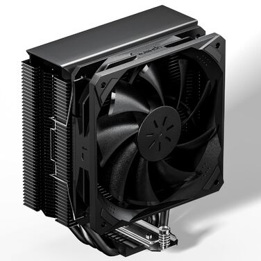 upHere Охолоджувач CPU з 4 Heatpipe, сумісний з Intel 2011/2066 (X79/X99) та AM5/AM4, 120мм вентилятор PWM