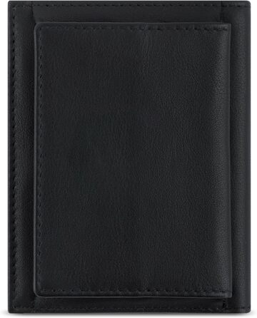 Гаманець Bugatti Secure Slim Mini з RFID-захистом, шкіряний, коричневий - Slim Wallet, картник, відділення для монет XL