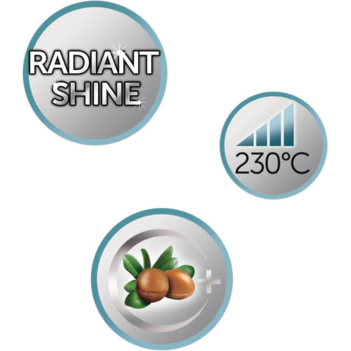Випрямляч для волосся Remington Shine Therapy S8500 з керамічним покриттям, аргановою олією та вітаміном E, LCD-дисплей, 150-230°C