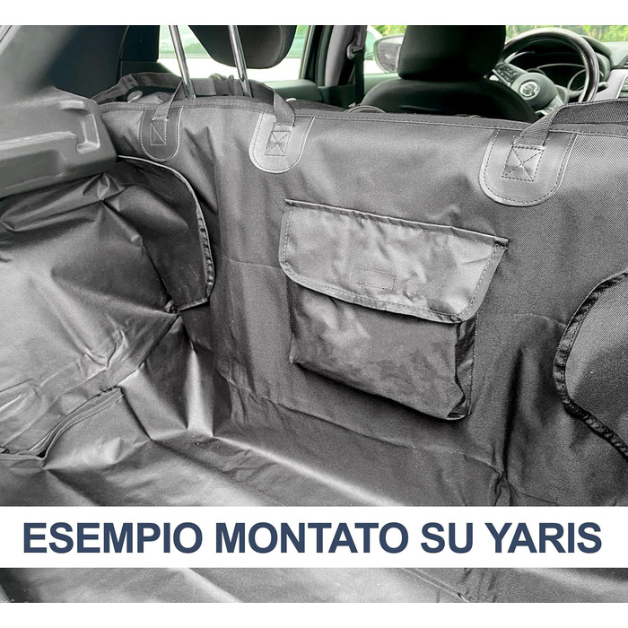 Захист для багажника автомобіля Lupex - універсальний, водовідштовхуючий, матеріал Oxford 600D, чорний, для хетчбеків, позашляховиків та SUV