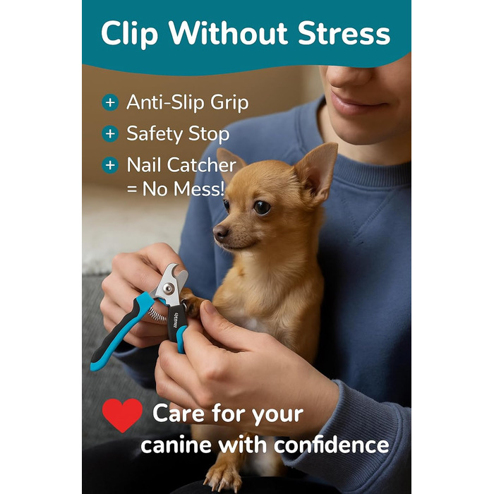 Професійний інструмент для стрижки кігтів собак Flamingo Krallenschere - XL, для великих порід (лабрадори, німецькі вівчарки, ротвейлери, голден ретривери)