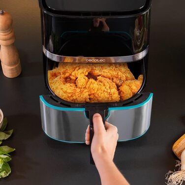 Фритюрниця Cecotec Cecofry Full Inox 5500 Pro 5.5 л, 1700 Вт, без масла, PerfectCook, з аксесуарами