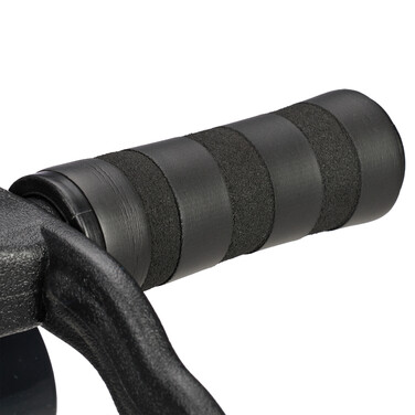 Relaxdays Ab Roller 4 Wheels with Knee Pad