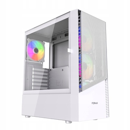 Корпус Gembird Fornax 4300 ARGB Midi Tower, білий