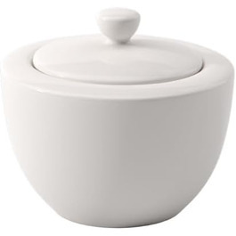 Цукорниця Villeroy & Boch For Me - 300 мл, преміум фарфор, з кришкою, для цукру, сумісна з посудомийною машиною