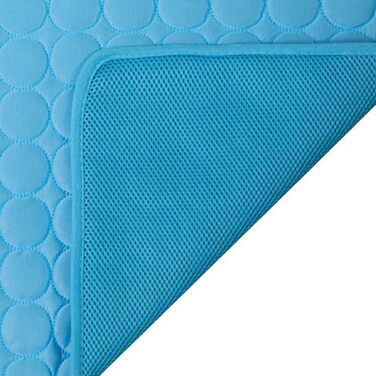 Килимок охолоджуючий для собак 150x100 см, самоохолоджуючий, для собак та котів, блакитний, літо, XXL