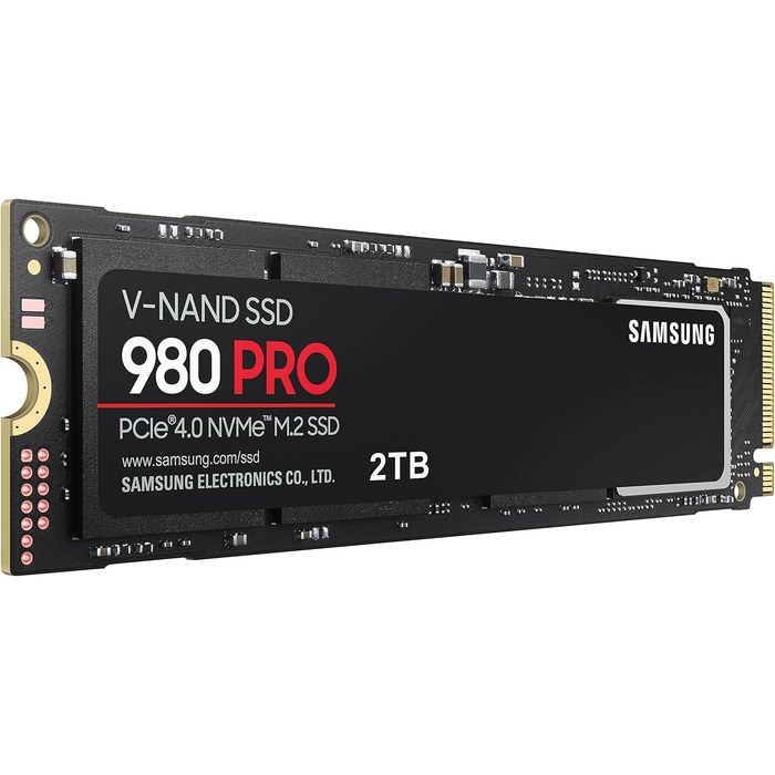 SSD Samsung 980 PRO 2TB NVMe M.2 PCIe 4.0 - Внутрішній SSD для геймінгу та редагування відео