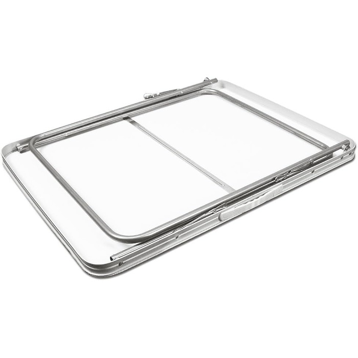 Складаний столик Casaria® для кемпінгу та саду: 80 x 60 см, алюміній, легкий, стабільний