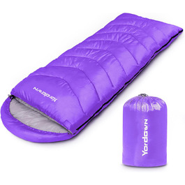 Yordawn Sleeping Bag - Outdoor Camping, 3-4 Season, Ultralight, Waterproof, for Adults & Kids