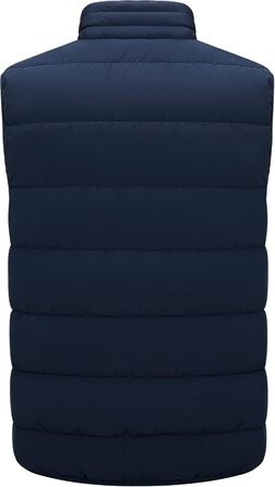 Чоловіча степкова жилетка 33000ft - тепла спортивна жилетка для туризму, гольфу, їзди на конях та активного відпочинку. Водовідштовхуюча жилетка з 4 кишенями. Колір: темно-синій, розмір S
