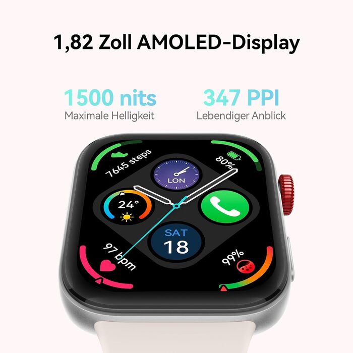 Смарт-годинник HUAWEI Watch FIT 3, GPS, AMOLED 1.82