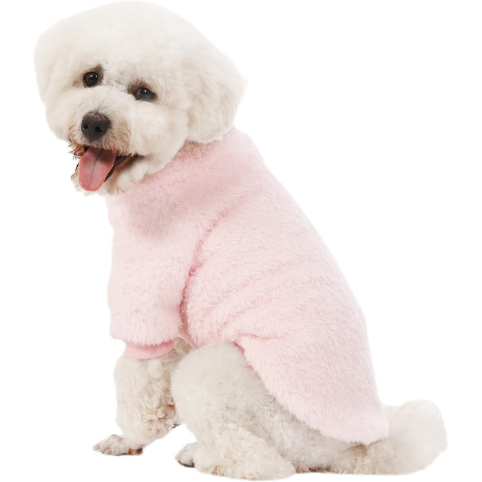 Dog Sweaters, 3-Pack, Dog Sweaters for Small Dogs, Dog Clothes for Small Dogs, Girls and Boys, Ultra Soft and Warm Puppy Sweater Dog Coat for Winter Christmas (XXS,