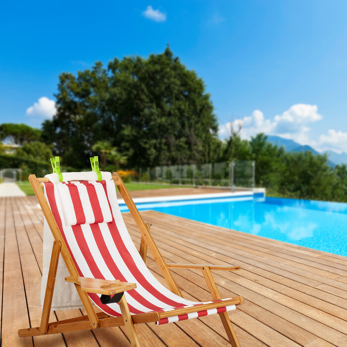Набір з 16 кольорових прищіпок для пляжних рушників Relaxdays