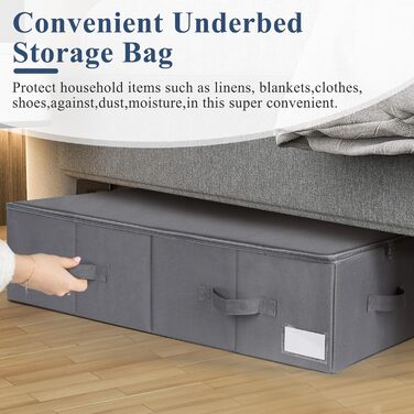 Комод-органайзер для постільної білизни Lannvan (2 шт.), 70x41x18 см, бежевий/сірий