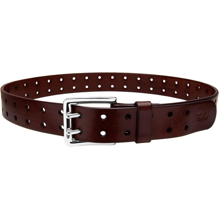 Чоловічий шкіряний ремінь Falari з подвійною пряжкою (9004 & 9024)