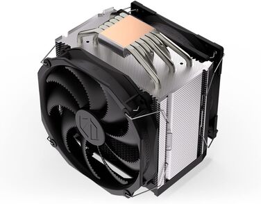 ENDORFY Fortis 5 Dual Fan - кулер для CPU з двома вентиляторами 140 мм та 120 мм, підтримка AM4, AM5, LGA1700, LGA1200