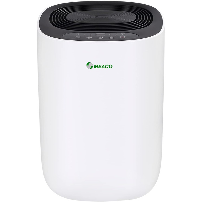 Зволожувач повітря Meaco Ultra Leiser 10L - Електричний зволожувач MeacoDry ABC, 10 літрів, чорний