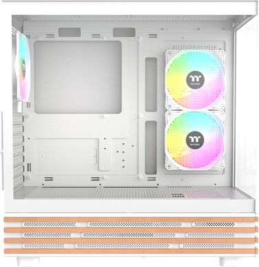 Корпус ПК Thermaltake View 270 Plus WS Snow White з ARGB підсвічуванням, USB-C, підтримка 360mm радіатора