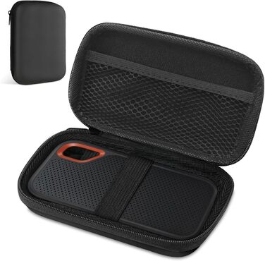 Органайзер для кабелів та гаджетів: універсальна сумка-чохол для USB-кабелів, Power Bank, USB-накопичувачів (#5 Чорний)