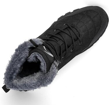 UPSOLO Водонепроникні зимові черевики для чоловіків (38.5 EU, T232 Black)