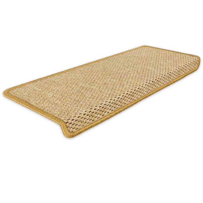 Ступінчасті килимки для сходів Kettelservice-Metzker Ґетеборг, набір 15 шт. (16 шт., кукурудзяне волокно)