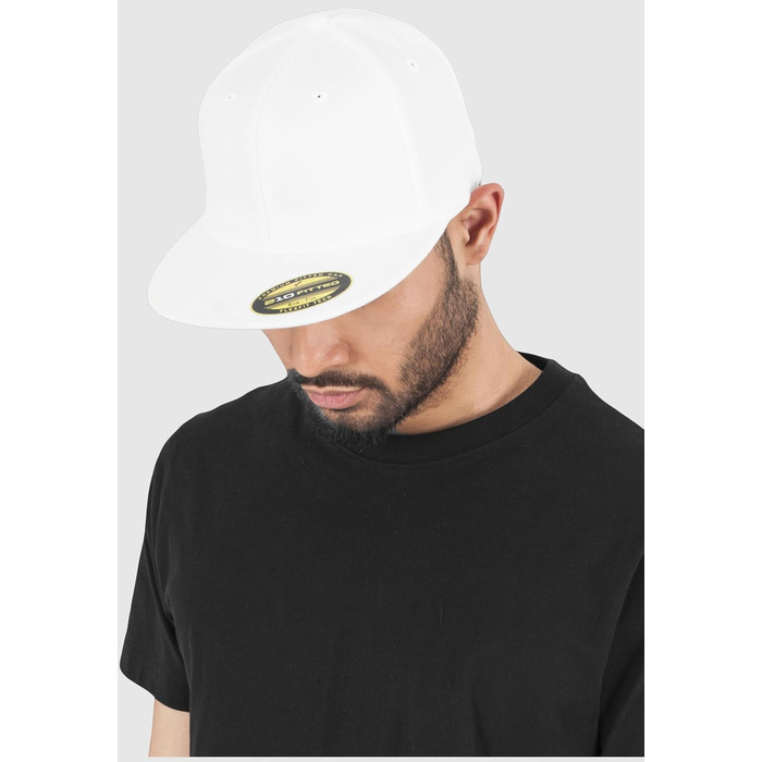 Шапка Flexfit Unisex Premium 210 Fitted (S, Біла) - Розмір S, Оригінал