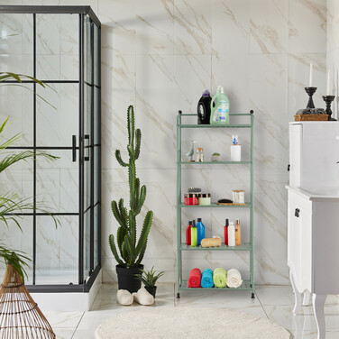 Relaxdays 5-Tier Shelving Unit