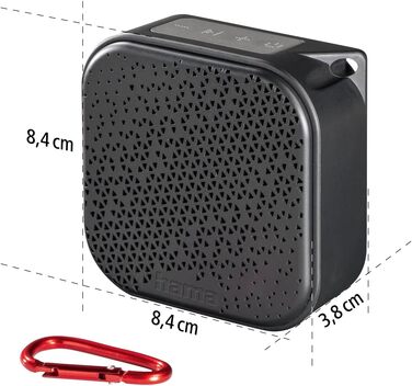 Hama Набір Bluetooth колонок 2-в-1 3.0, водонепроникні 30W (парні колонки, портативні, плавучі, IP67, до 10 годин, TWS, чорні)