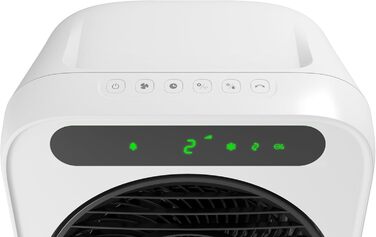 Olimpia Splendid Peler Tower - Турбовентилятор з охолодженням, білий, 65 Вт, 300 м³/год, 25 л