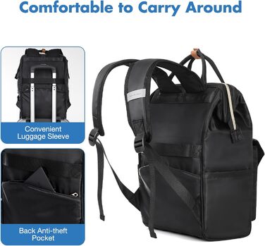 Рюкзак Lekesky для жінок: шкільний, з відділенням для ноутбука 15.6