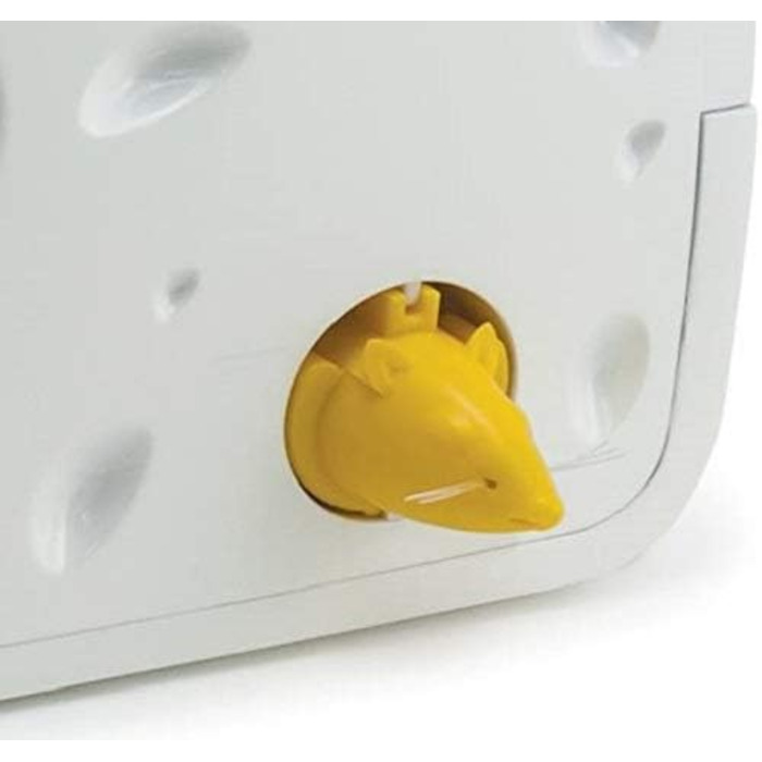 PetSafe Cheese Cat Toy, Interactive Enrichment Toy with Timer, ‎3 AA Batteries Required