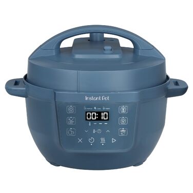 Мультиварка Instant Pot 3.8L 7-в-1 - мультикухня, рисоварка, сковорода, йогуртниця, пароварка, підігрівач, Smart Cooker, Tagtraum, блакитний