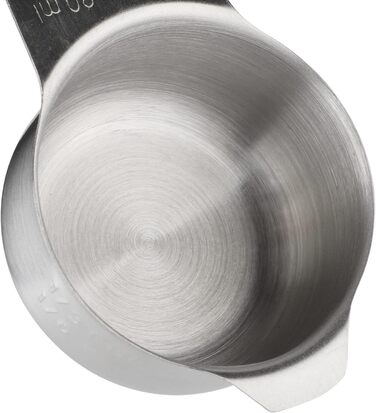 Stainless Steel Measuring Cup and Spoon Set - 7 Stackable Measuring Cups for Dry and Liquid Ingredients