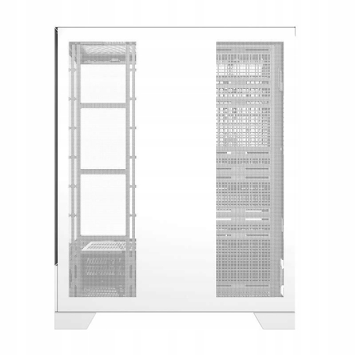 Корпус для ПК DarkFlash DY451L Midi Tower ATX, ігровий, білий (з нижнім розміщенням БЖ)