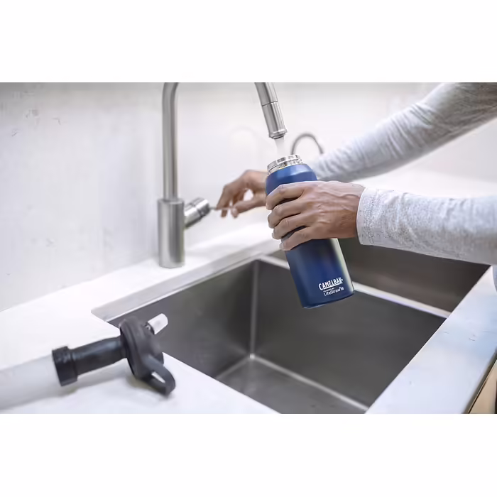 CAMELBAK Unisex - Adult Eddy+ Lifestraw Vss 1L Water Bottle, Black, One Size