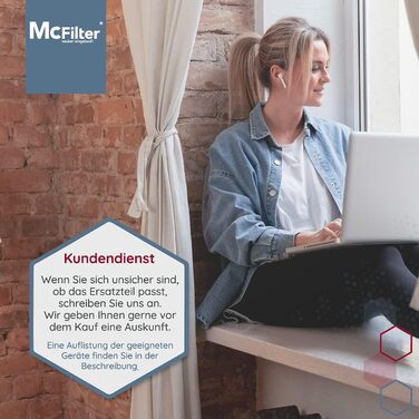 Набір фільтрів та насадок McFilter для пилососів Miele з діаметром труби 32/35 мм (12 шт.)