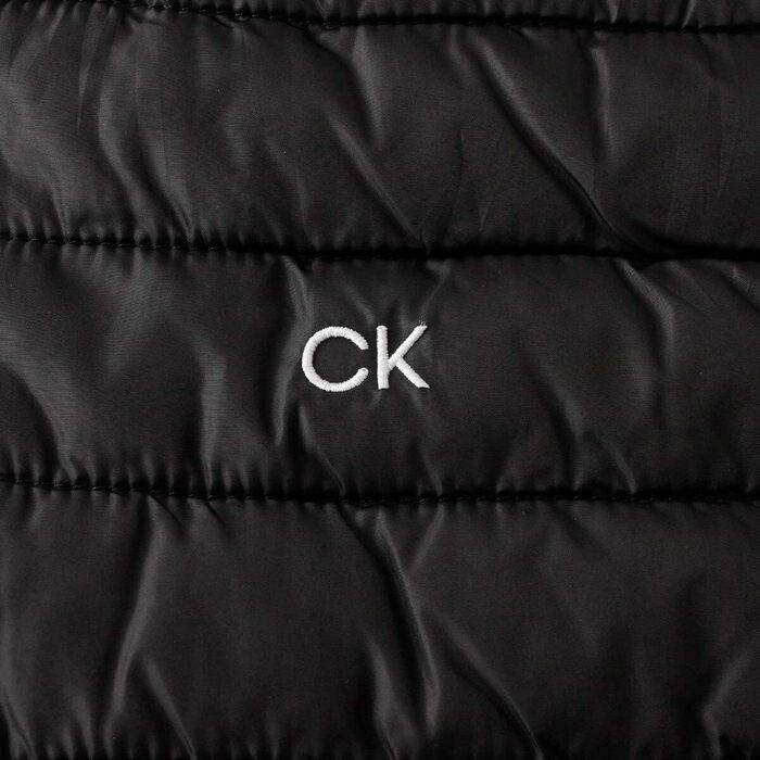Чоловіча жилетка Calvin Klein Hybrid CK Insulate, чорний/сріблястий, легка та ізольована