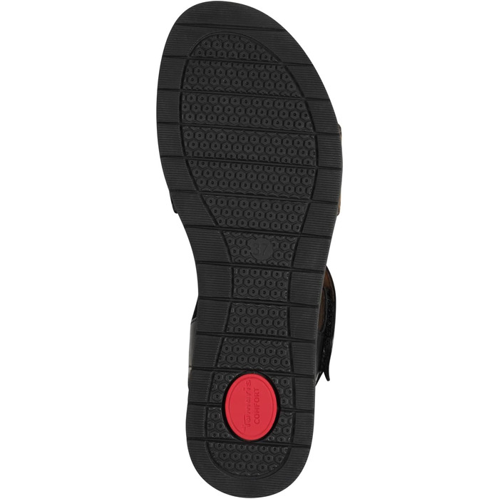 Босоніжки жіночі Tamaris 8-88705-44 Wide Fit, 37 EU, чорні Leo - широка колодка