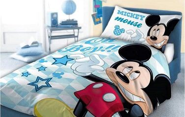 Дитяча постільна білизна Disney Mickey Mouse, 100x135 см, 100% бавовна (M05)