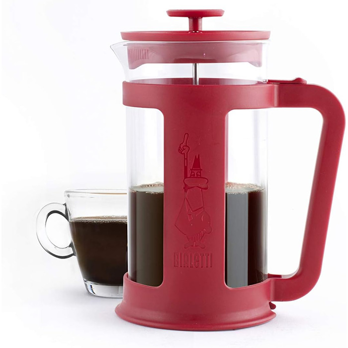 Френч-прес Bialetti Smart, 1.0 л, червоний