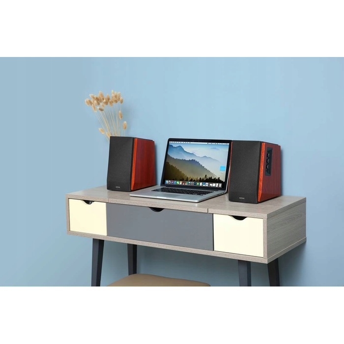 Комплект акустичних систем 2.0 Edifier R1700BTs, 66 Вт, коричневий