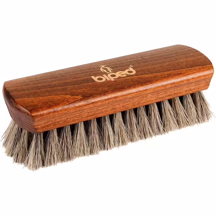 Biped 12-Piece Shoe Care Set for Smooth Leather – Wooden Shoe Brushes with Horsehair – Made in Germany – Classic Edition z2604
