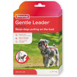 Напівобруч для собак Beaphar Gentle Leader, розмір S, червоний