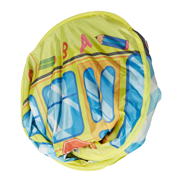 Relaxdays Pop-Up School Bus Play Tent