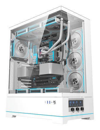 Корпус для ПК DarkFlash DY451L PRO ATX Midi Tower, скло, ігровий, ARGB