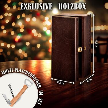 Maverton Whisky Decanter with Engraving - Whisky Decanter - 700ml - Birthday Gift for Men - Letter